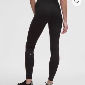lululemon wunder train high-rise tight 28 Black